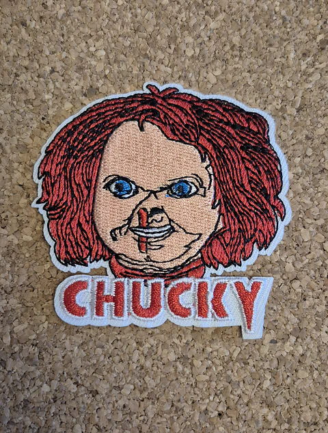 Chucky Patch - Embroidered (Iron-on) 