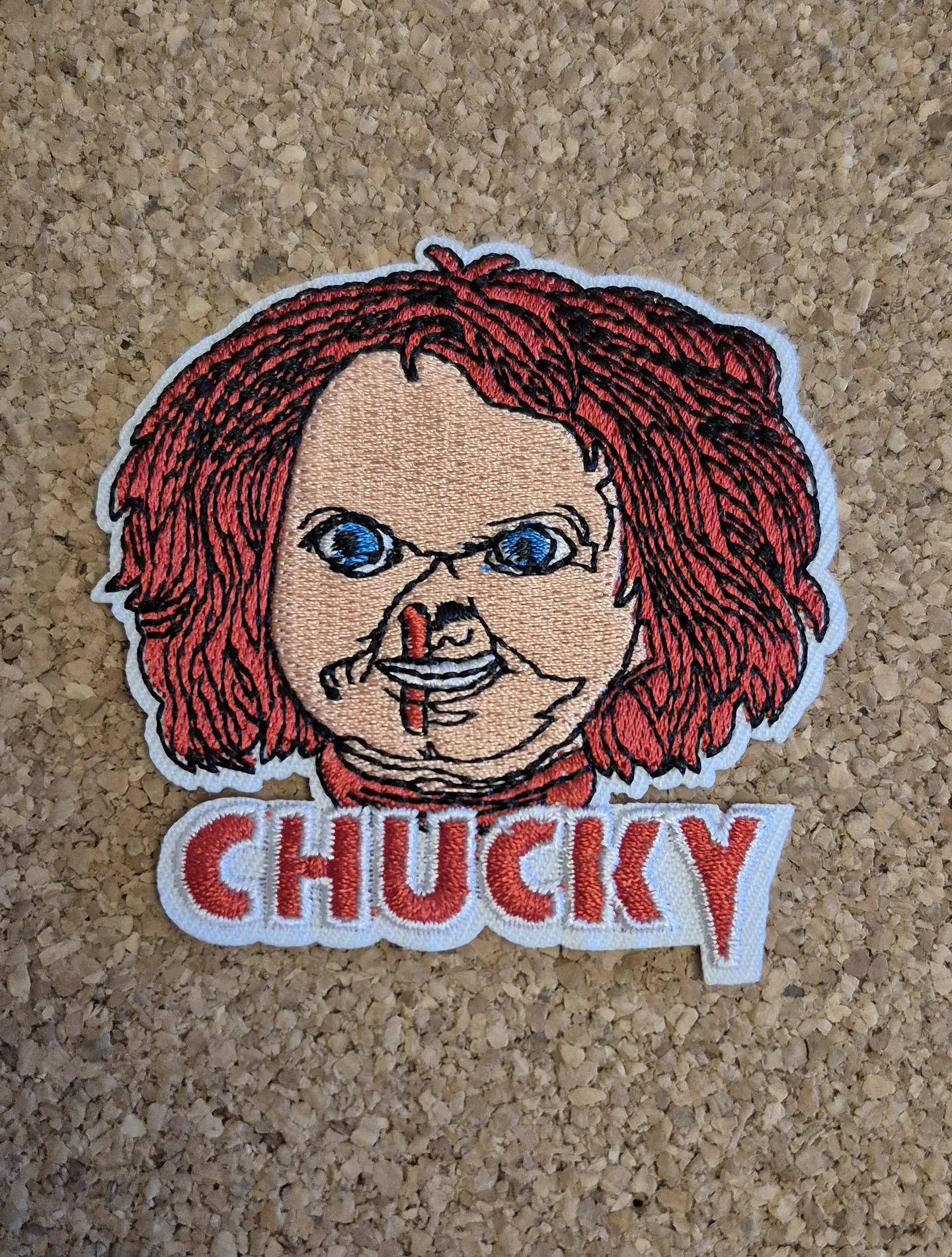 Chucky Patch - Embroidered (Iron-on)  1