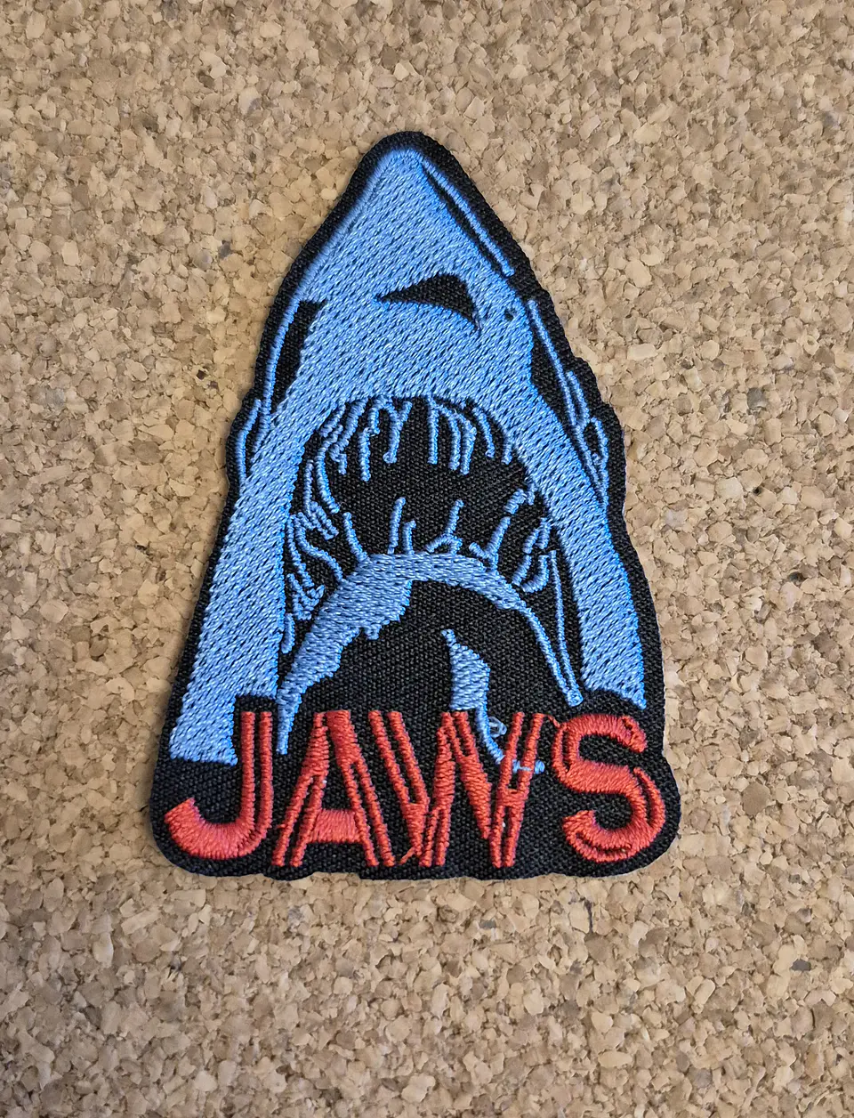 Jaws Patch - Embroidered (Iron-on) 1