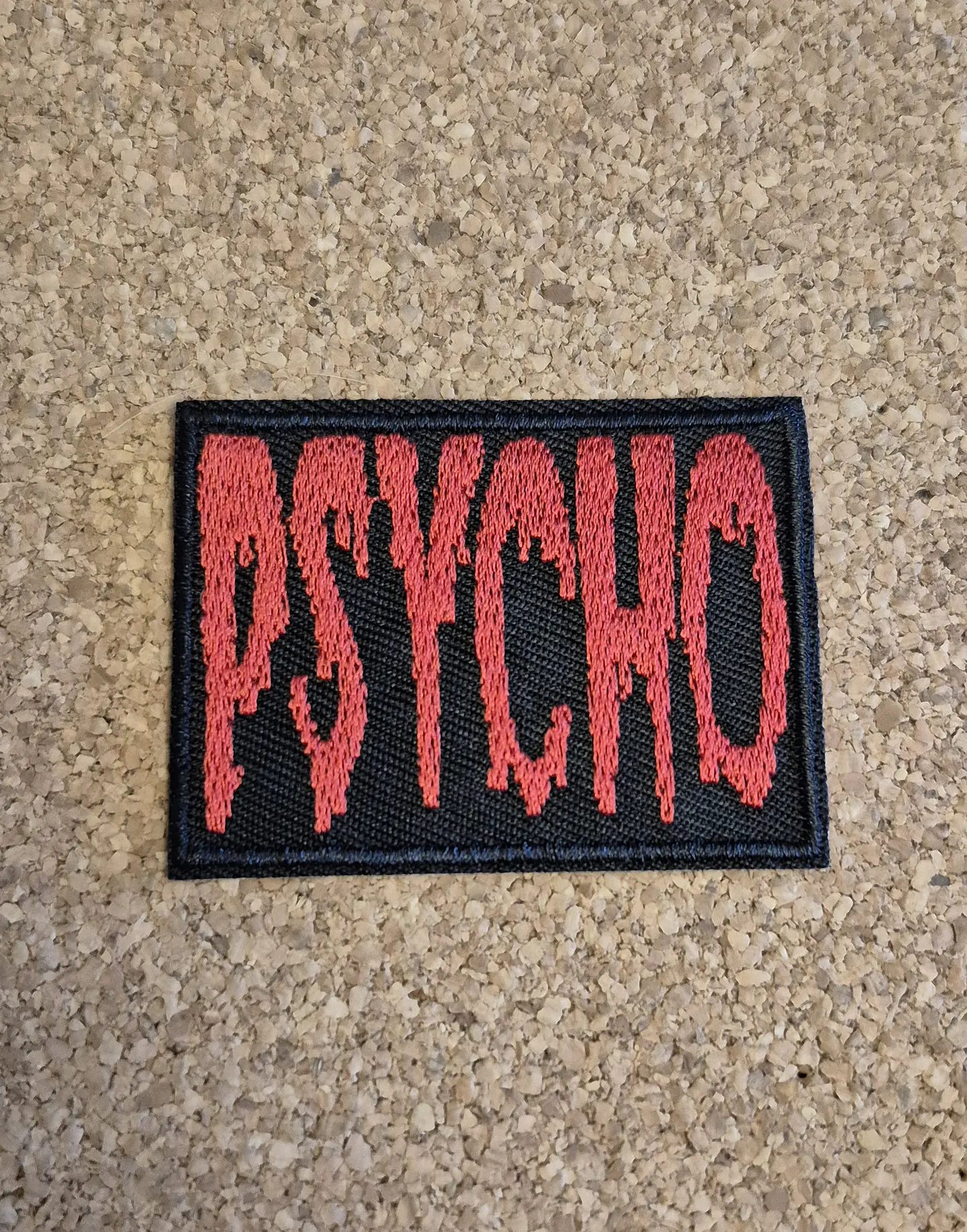 Psycho Patch - Embroidered (Iron-on) 1