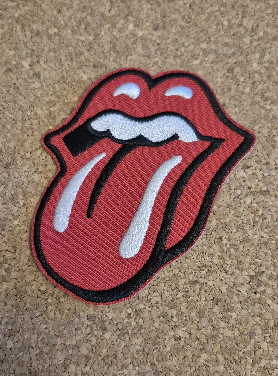 The Rolling Stones Patch (Iron-On) 4 modelos 1