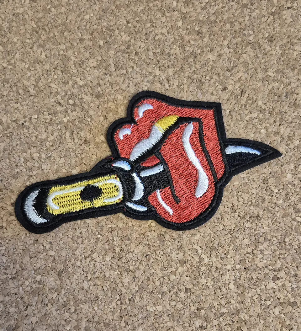 The Rolling Stones Patch (Iron-On) 4 modelos 3