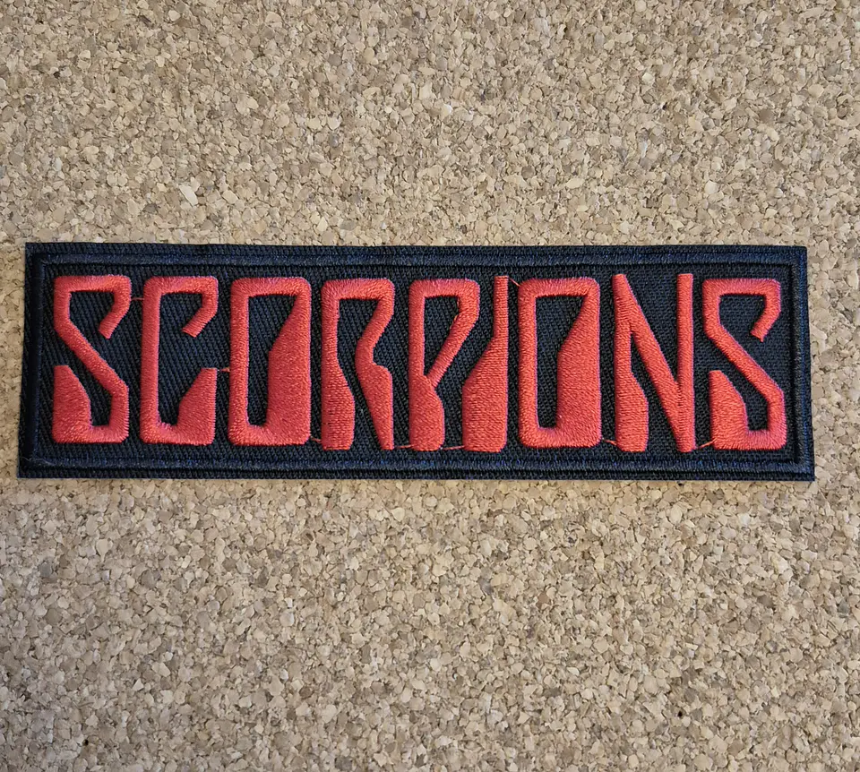 ​Scorpions Patch (Iron-On) 2 modelos 1