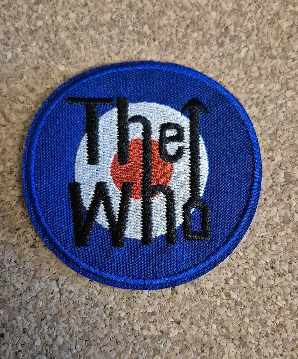 The Who Patch (Iron-On) 3 Modelos 3