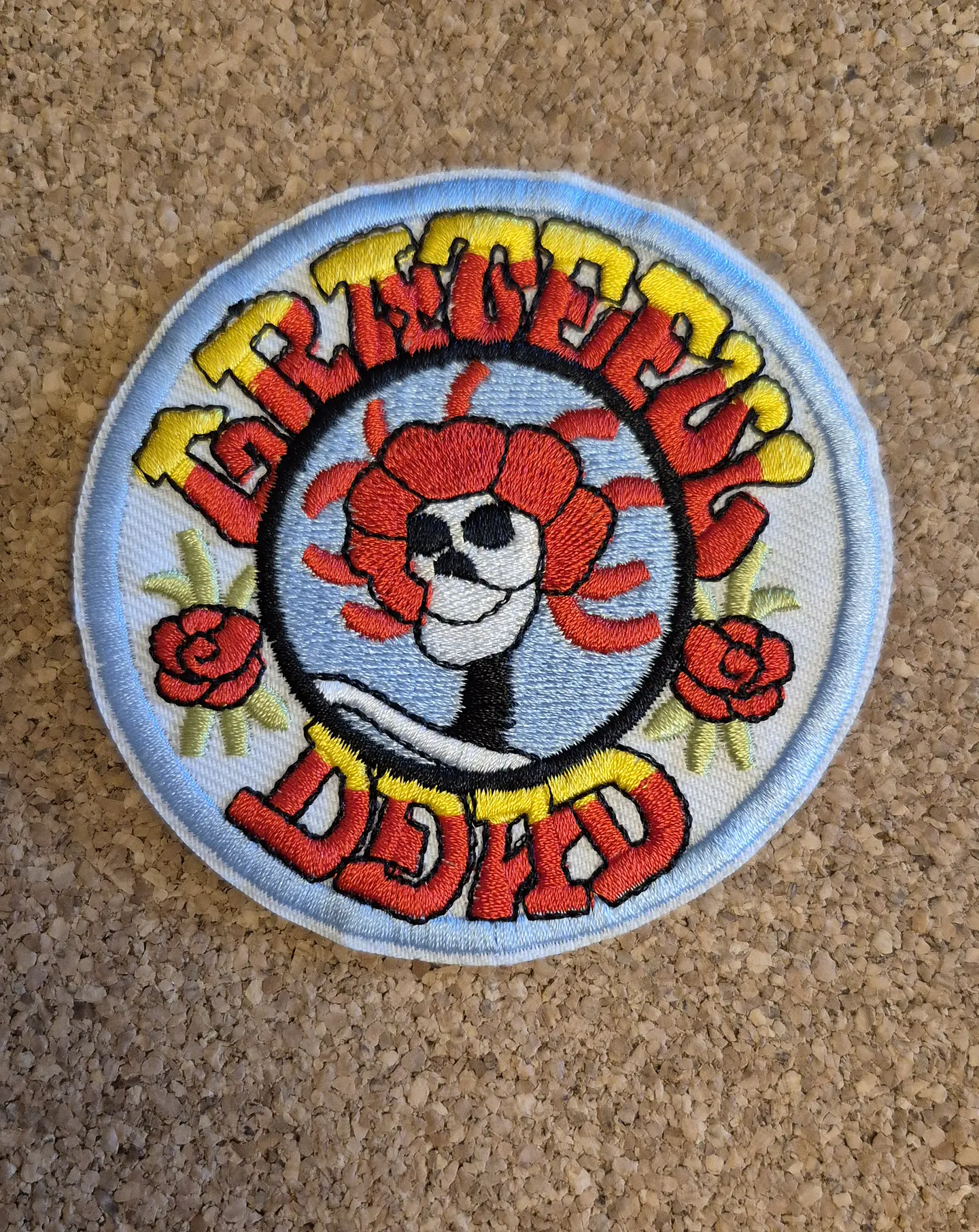 Grateful Dead (Iron-On) 3 Modelos 1