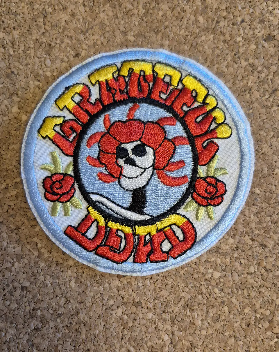 Grateful Dead (Iron-On) 3 Modelos 1