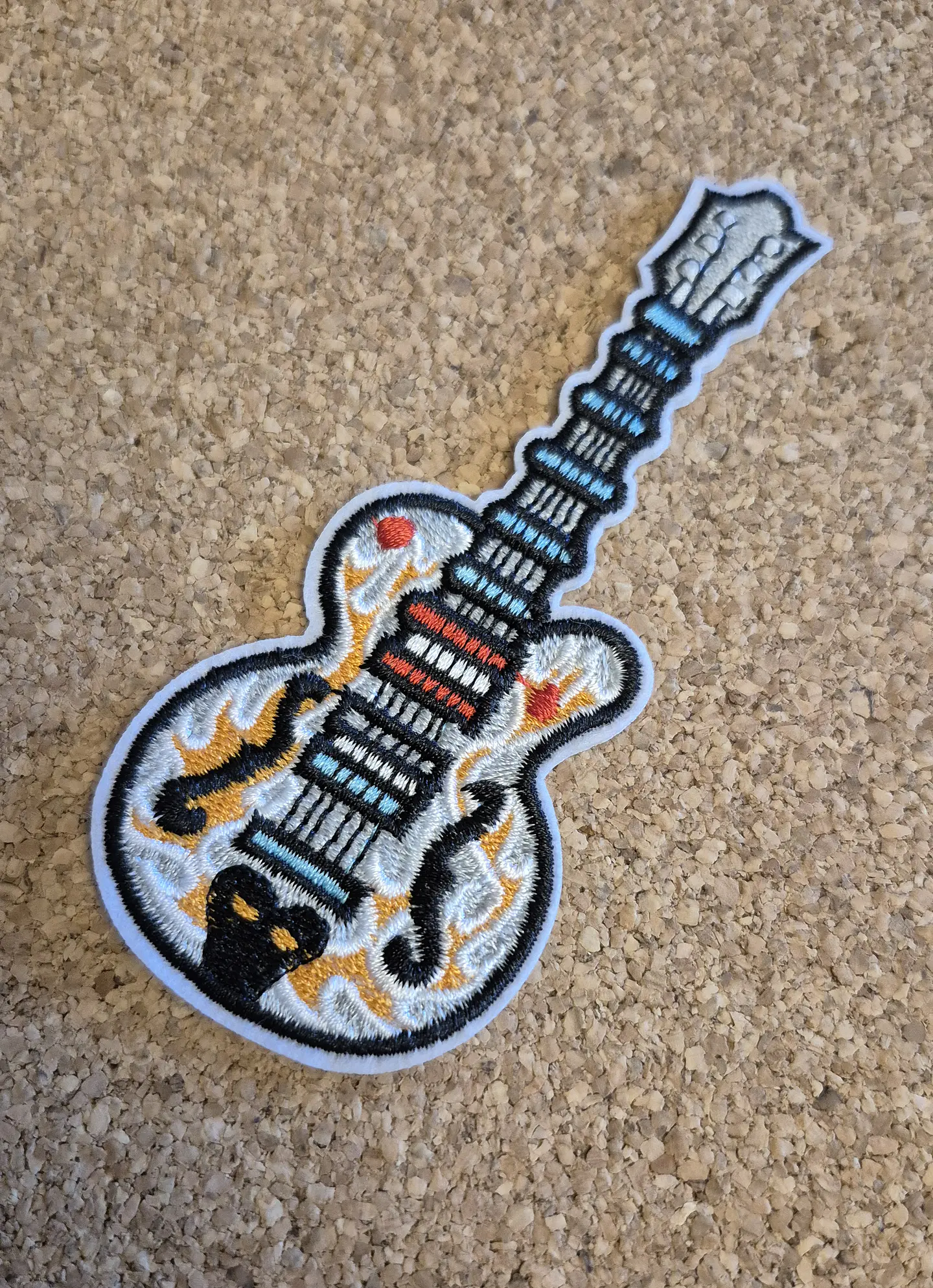 Guitarras Baixo Patch – Embroidered (Iron-on) 4 Modelos 3