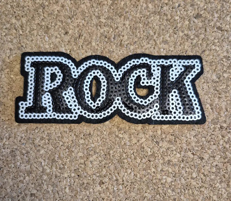 Rock Patch – Embroidered (Iron-on) 9 Modelos 5