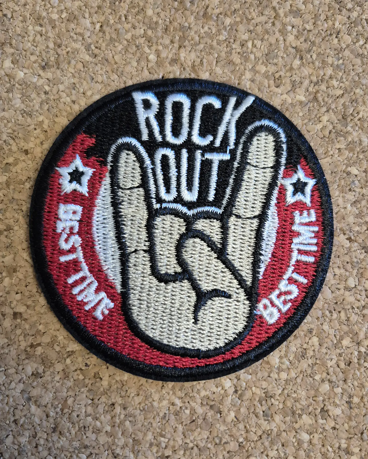 Rock Patch – Embroidered (Iron-on) 9 Modelos 7