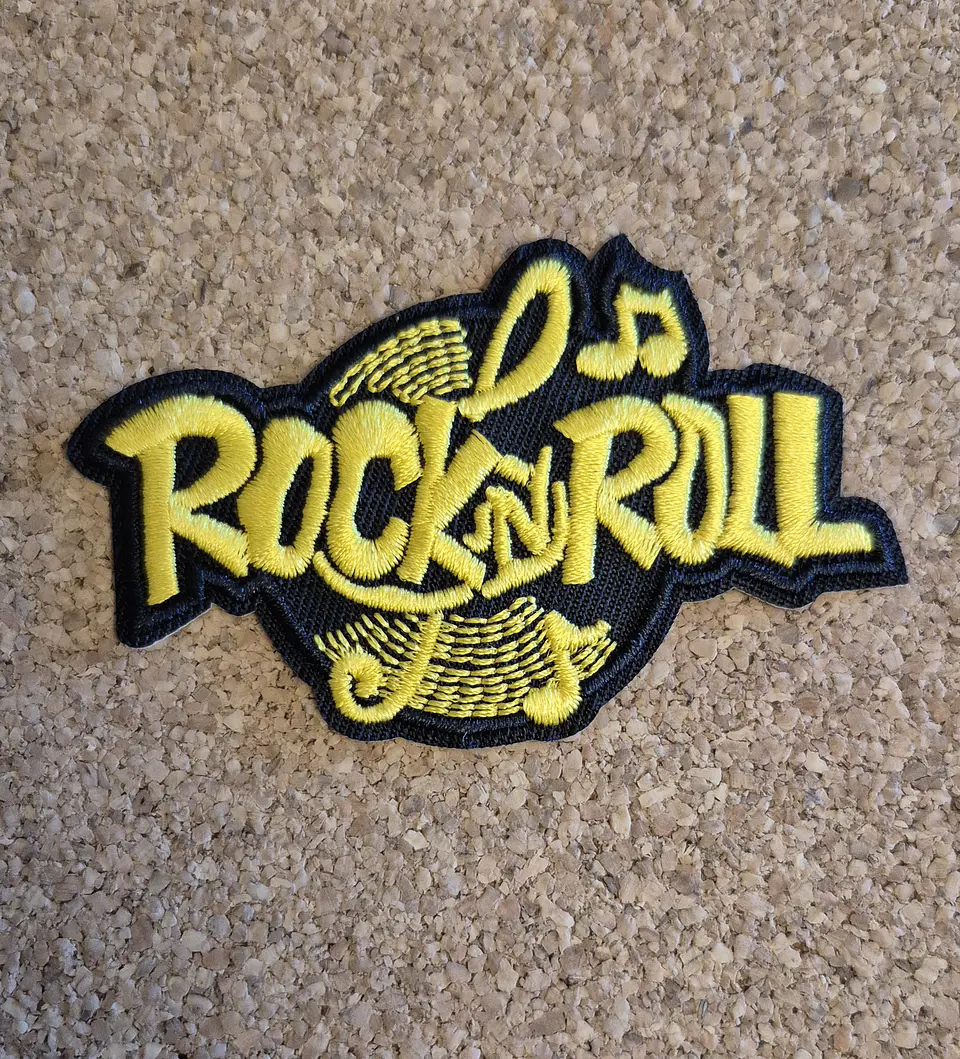 Rock Patch – Embroidered (Iron-on) 9 Modelos 9