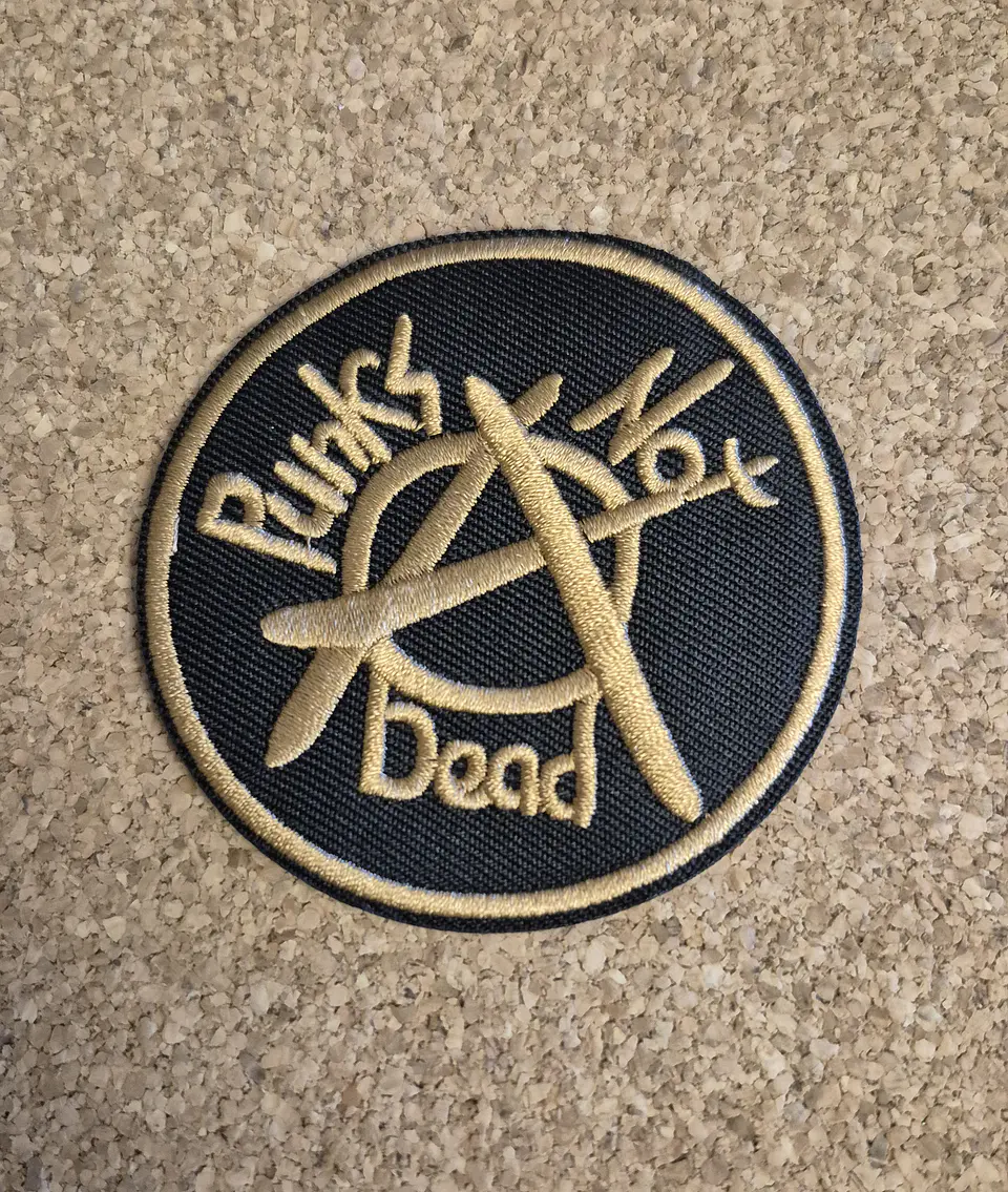 ​Punk Patches - Punk's Not Dead / Anarchy (Iron-On) 7 modelos 3