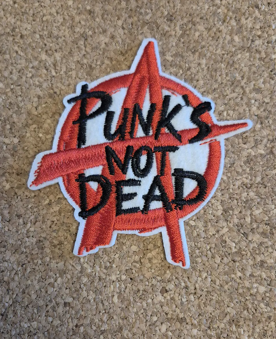 ​Punk Patches - Punk's Not Dead / Anarchy (Iron-On) 7 modelos 1