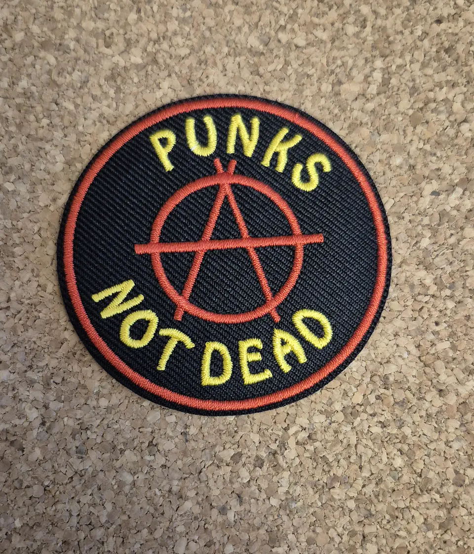 ​Punk Patches - Punk's Not Dead / Anarchy (Iron-On) 7 modelos 4