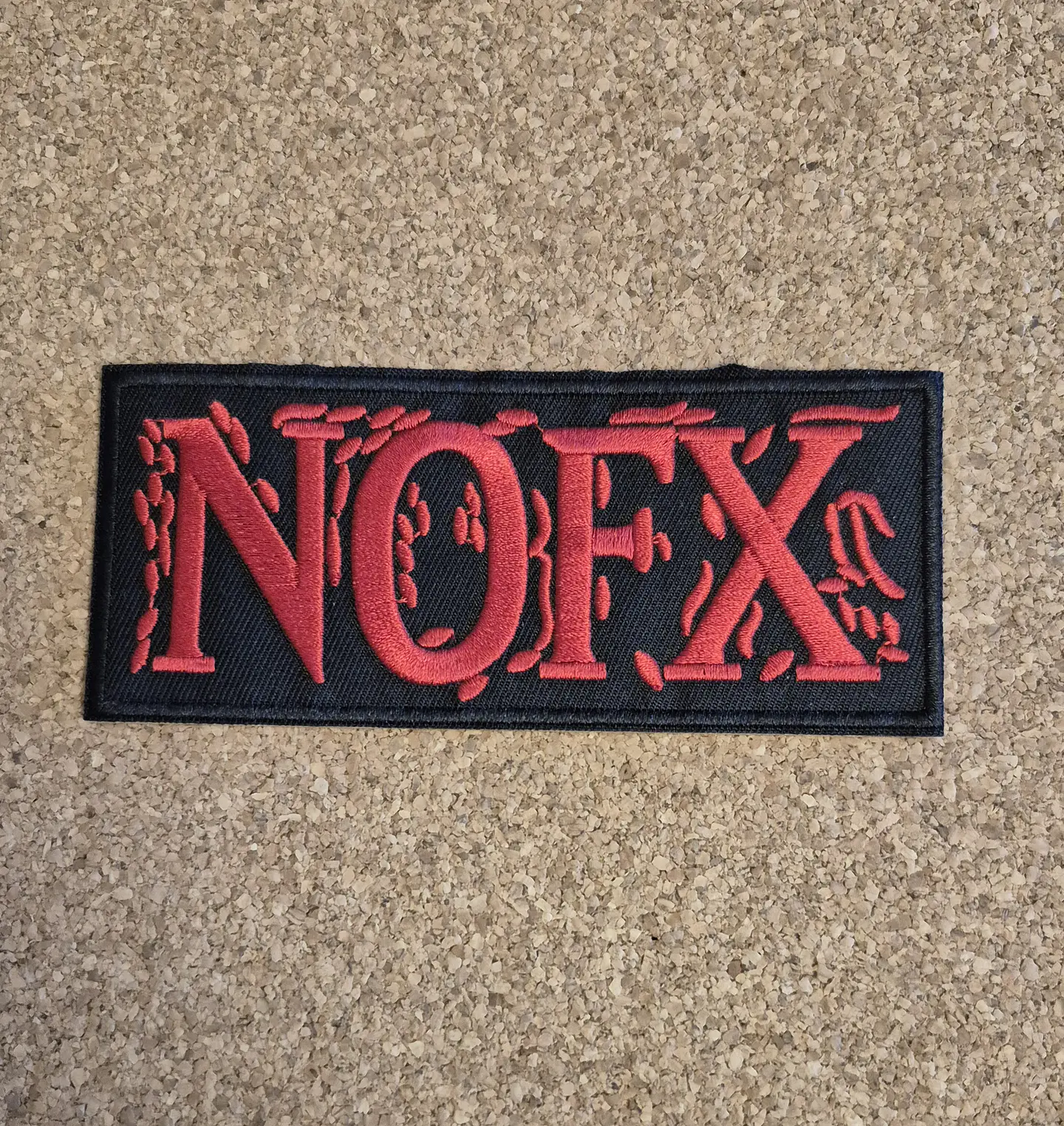 NOFX Patch - Embroidered (Iron-on)  1