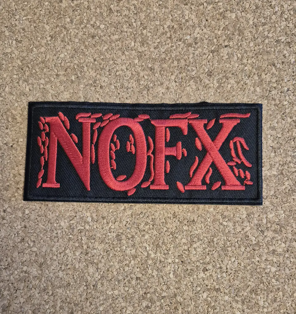 NOFX Patch - Embroidered (Iron-on)  1
