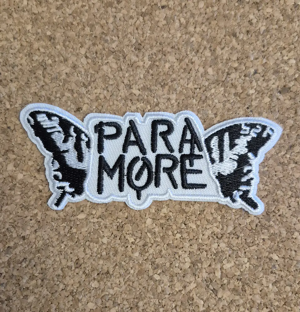 Paramore Patch - Embroidered (Iron-on) 1