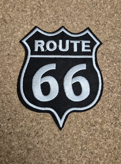 Route 66 / 666 Patch (Iron-On) 6 modelos
