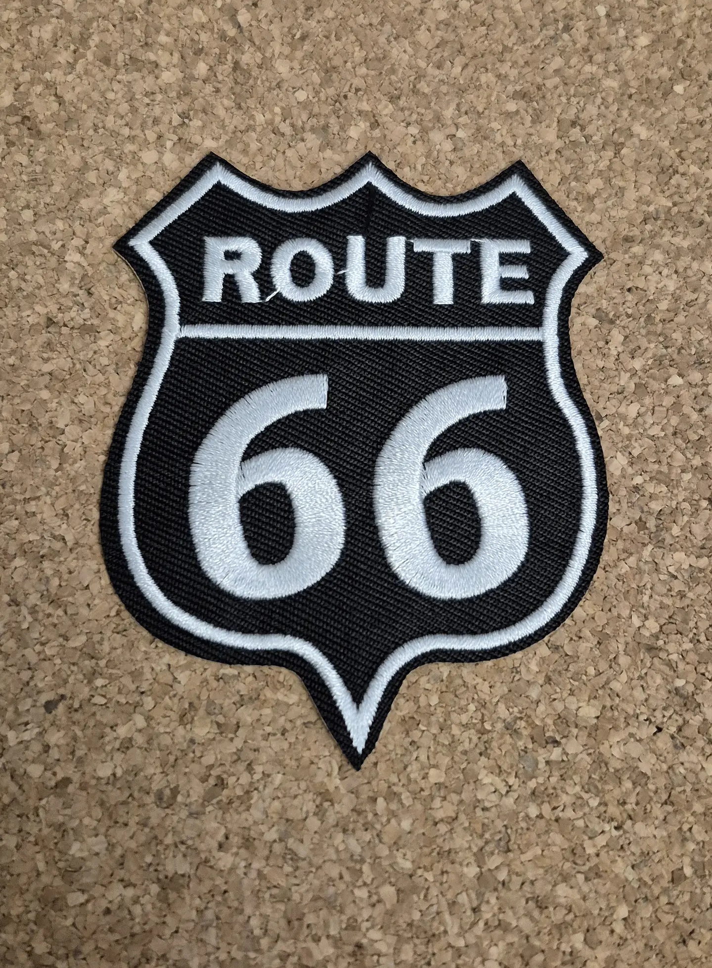 Route 66 / 666 Patch (Iron-On) 6 modelos 1