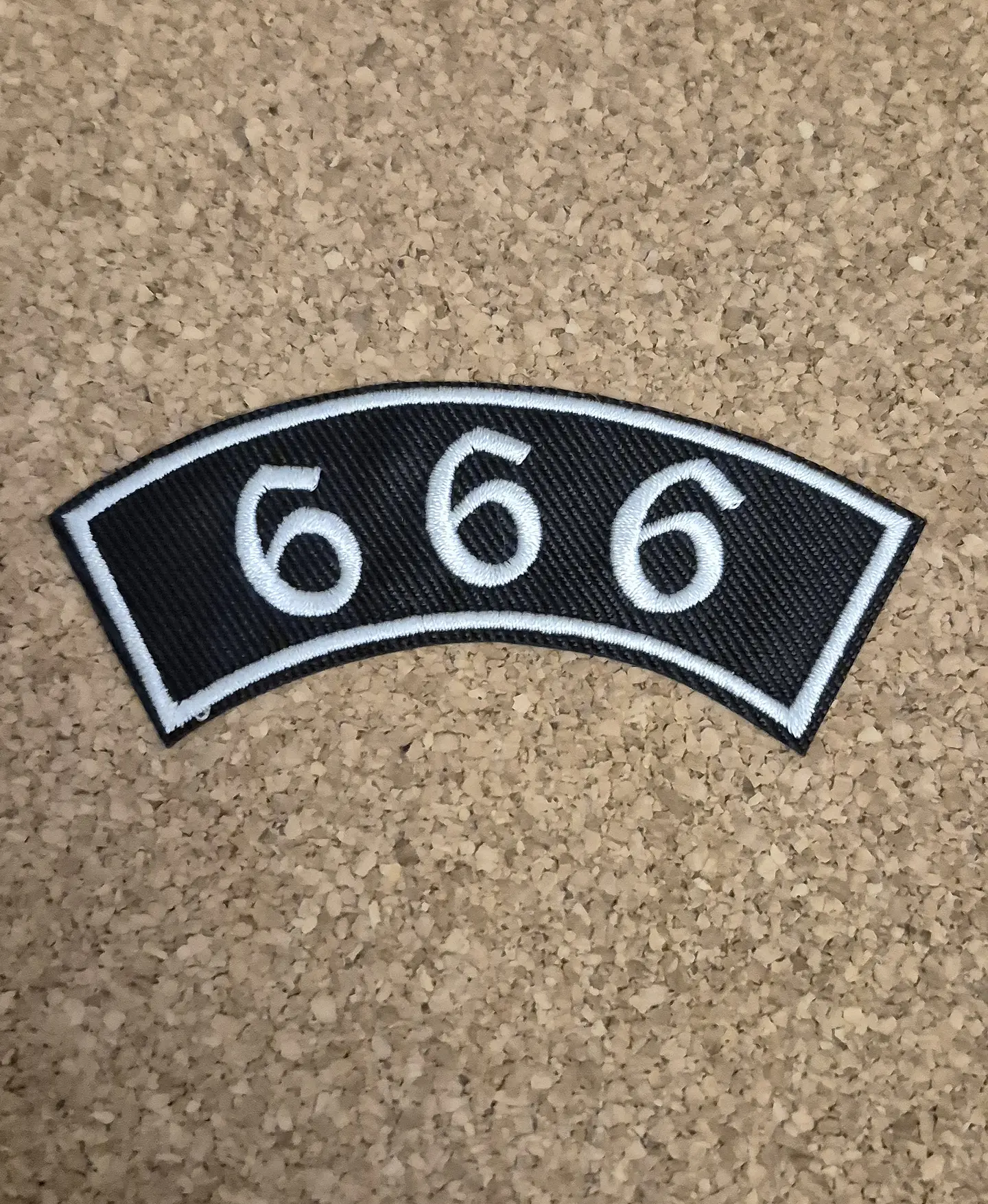 Route 66 / 666 Patch (Iron-On) 6 modelos 6