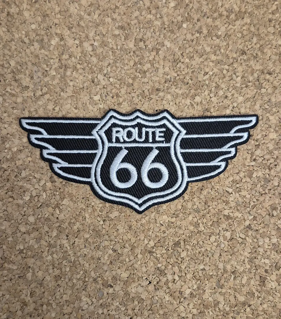 Route 66 / 666 Patch (Iron-On) 6 modelos 4