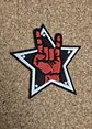 Metal Sign Hand Patch (Iron-On) 3 modelos - Thumbnail 2