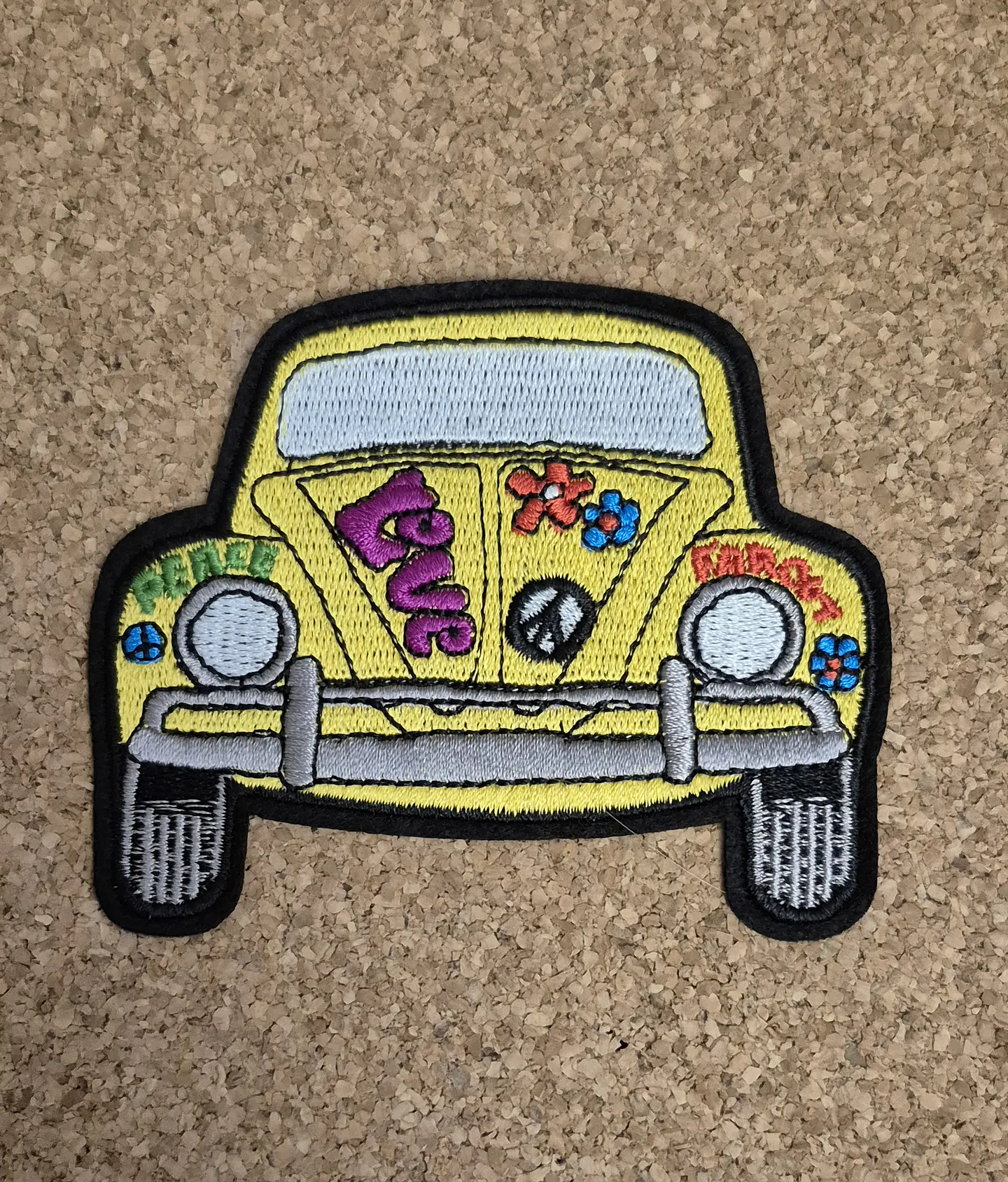 Peace & Love Car Patch (Iron-On) 1