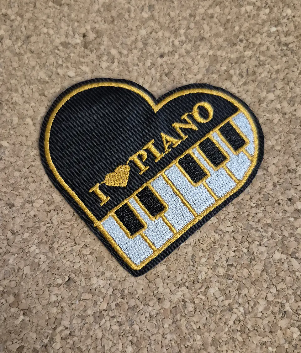 Music Lover Patches (Iron-On) – 9 Modelos 6