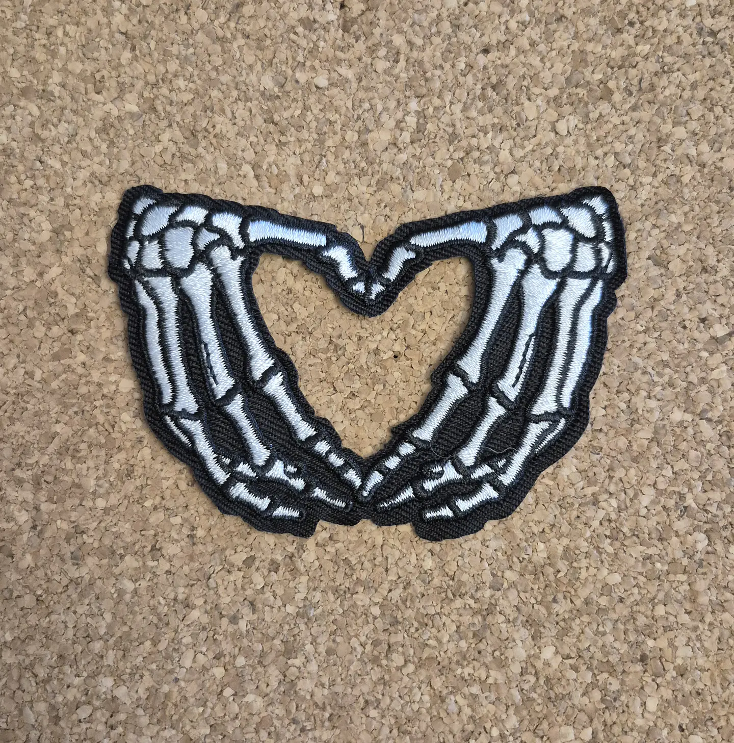 Skull & Skeleton Patches (Iron-On) – 10 Modelos  8