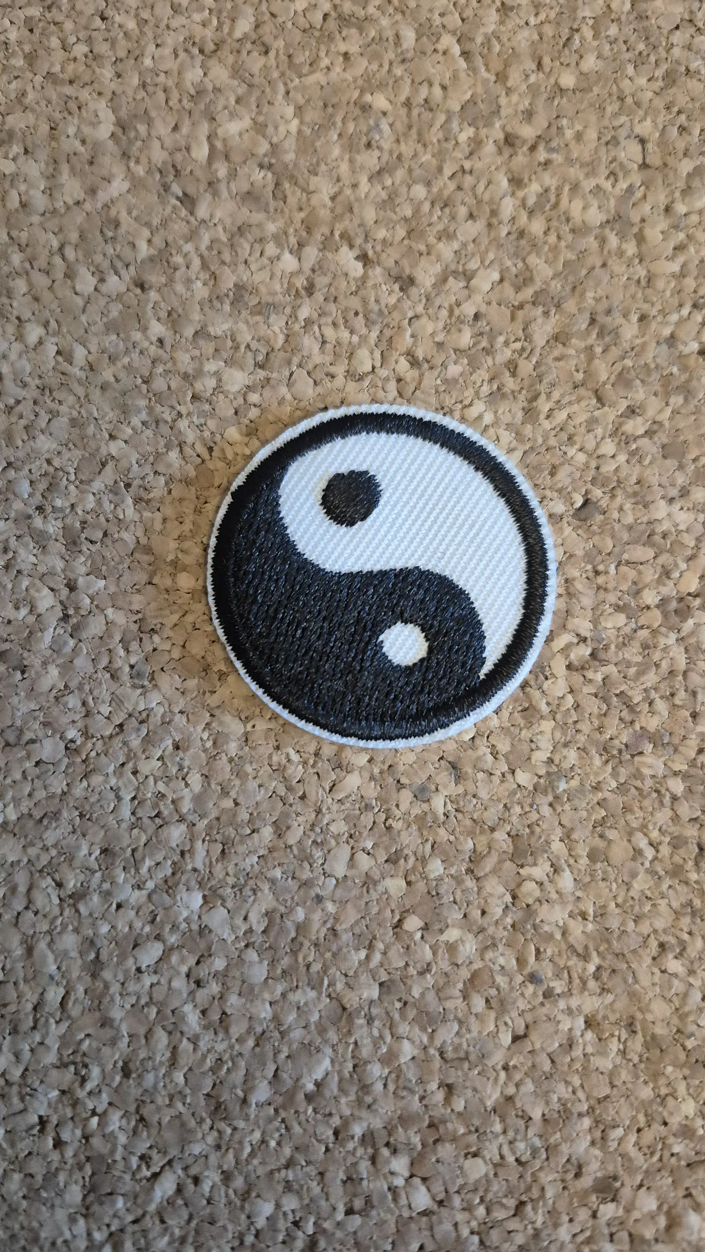 Yin Yang Patch (Iron-On) – 3 Modelos 2