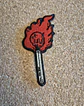 Fire & Rebel Patches (Iron-On) – 4 Modelos - Thumbnail 2