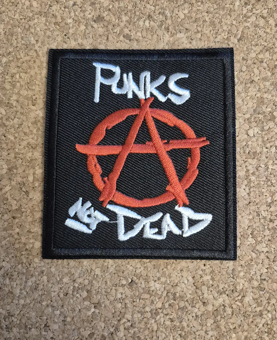 ​Punk Patches - Punk's Not Dead / Anarchy (Iron-On) 7 modelos 6