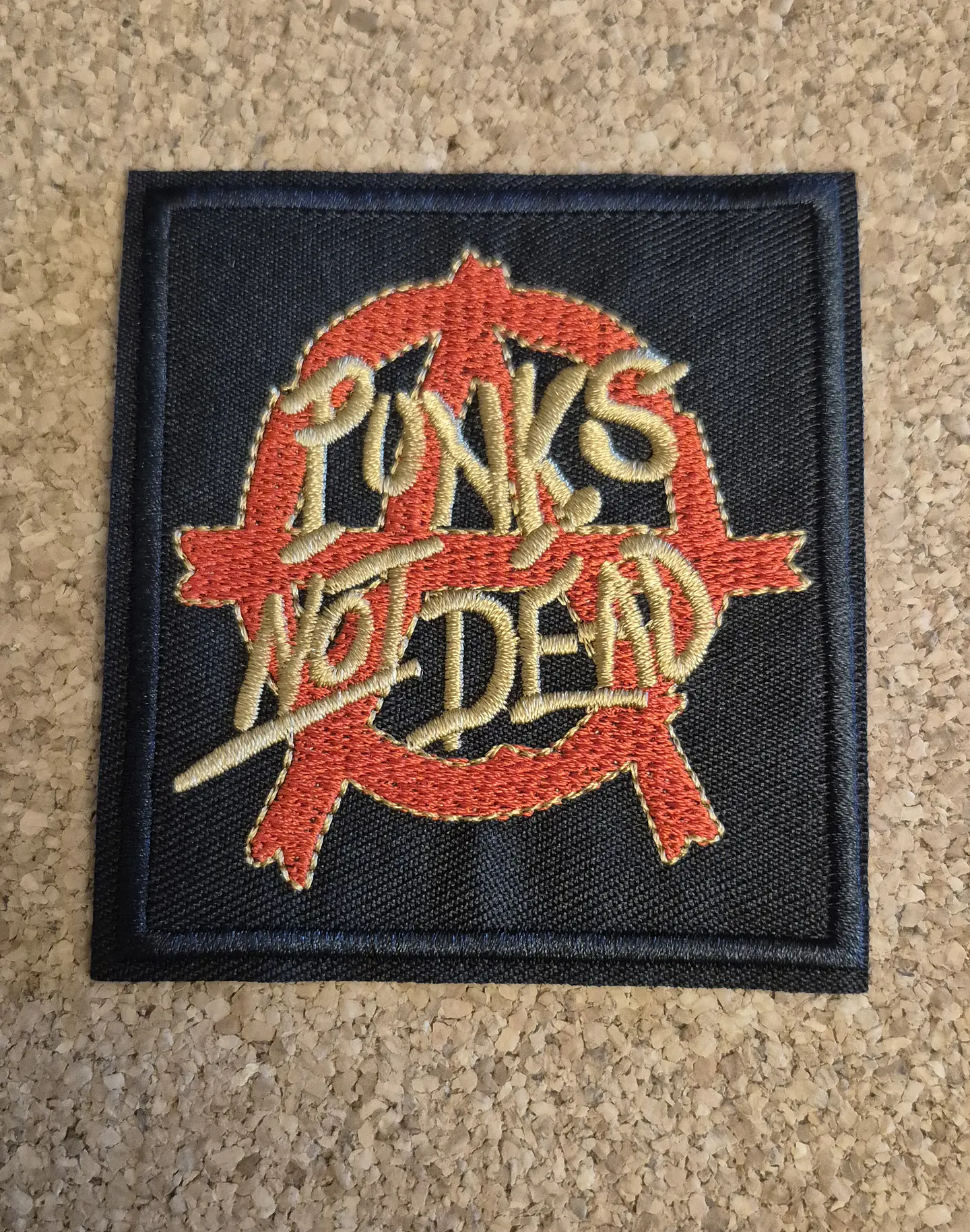 ​Punk Patches - Punk's Not Dead / Anarchy (Iron-On) 7 modelos 7