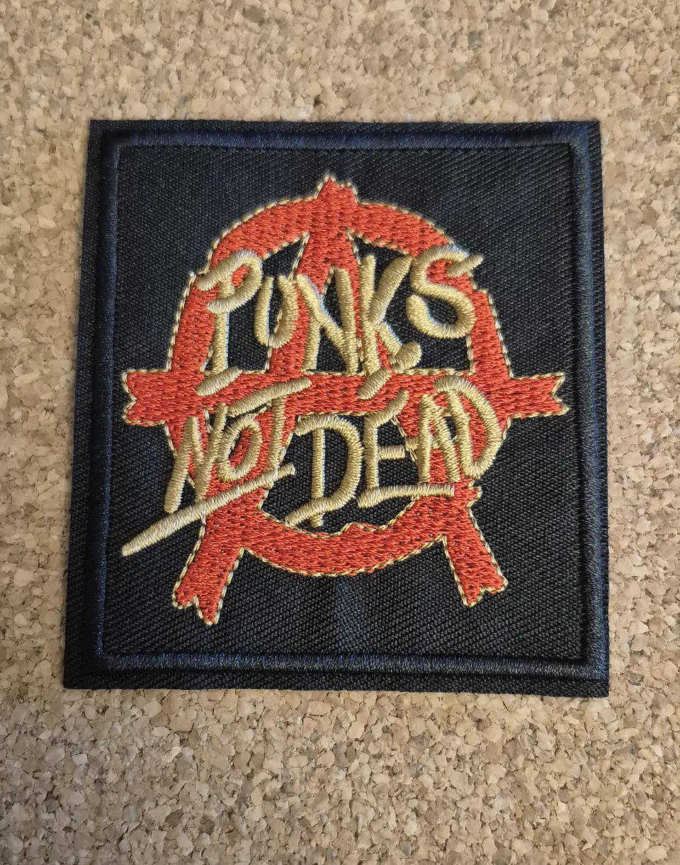 ​Punk Patches - Punk's Not Dead / Anarchy (Iron-On) 7 modelos 7