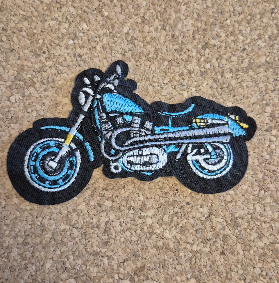 ​Motorcycle & Biker Patches (Iron-On) – 5 Modelos  2