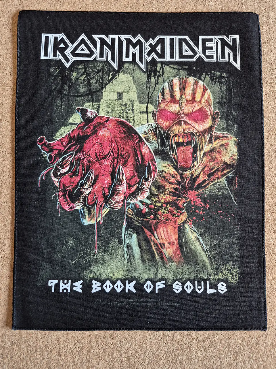Iron Maiden Backpatch – 6 Modelos 5