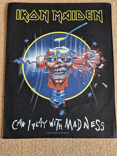 Iron Maiden Backpatch – 6 Modelos