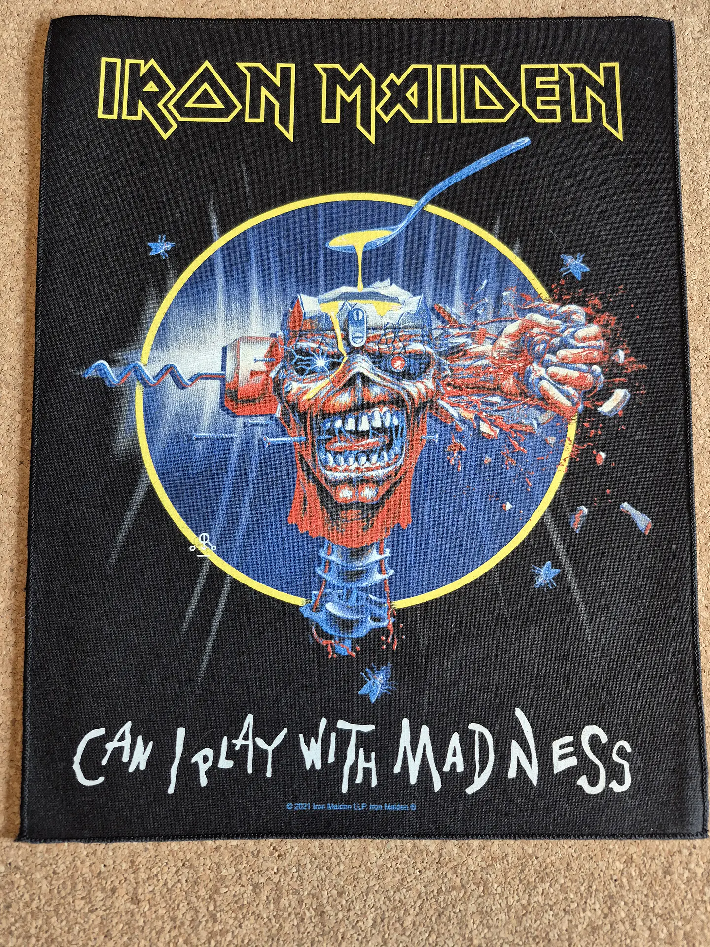 Iron Maiden Backpatch – 6 Modelos 1