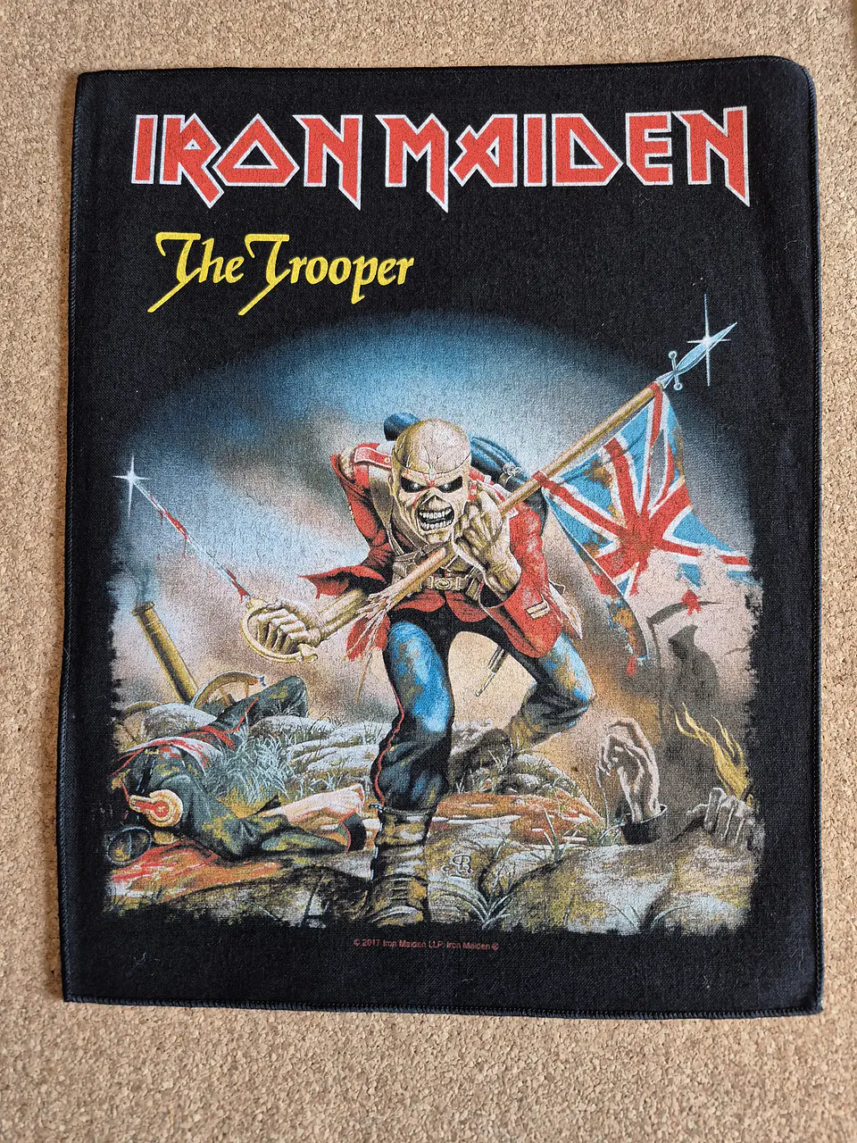Iron Maiden Backpatch – 6 Modelos 6