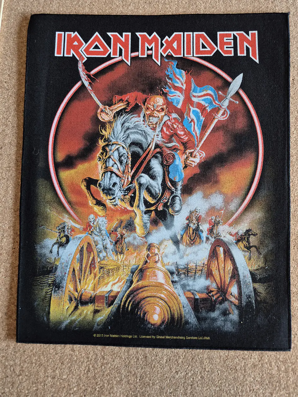 Iron Maiden Backpatch – 6 Modelos 3