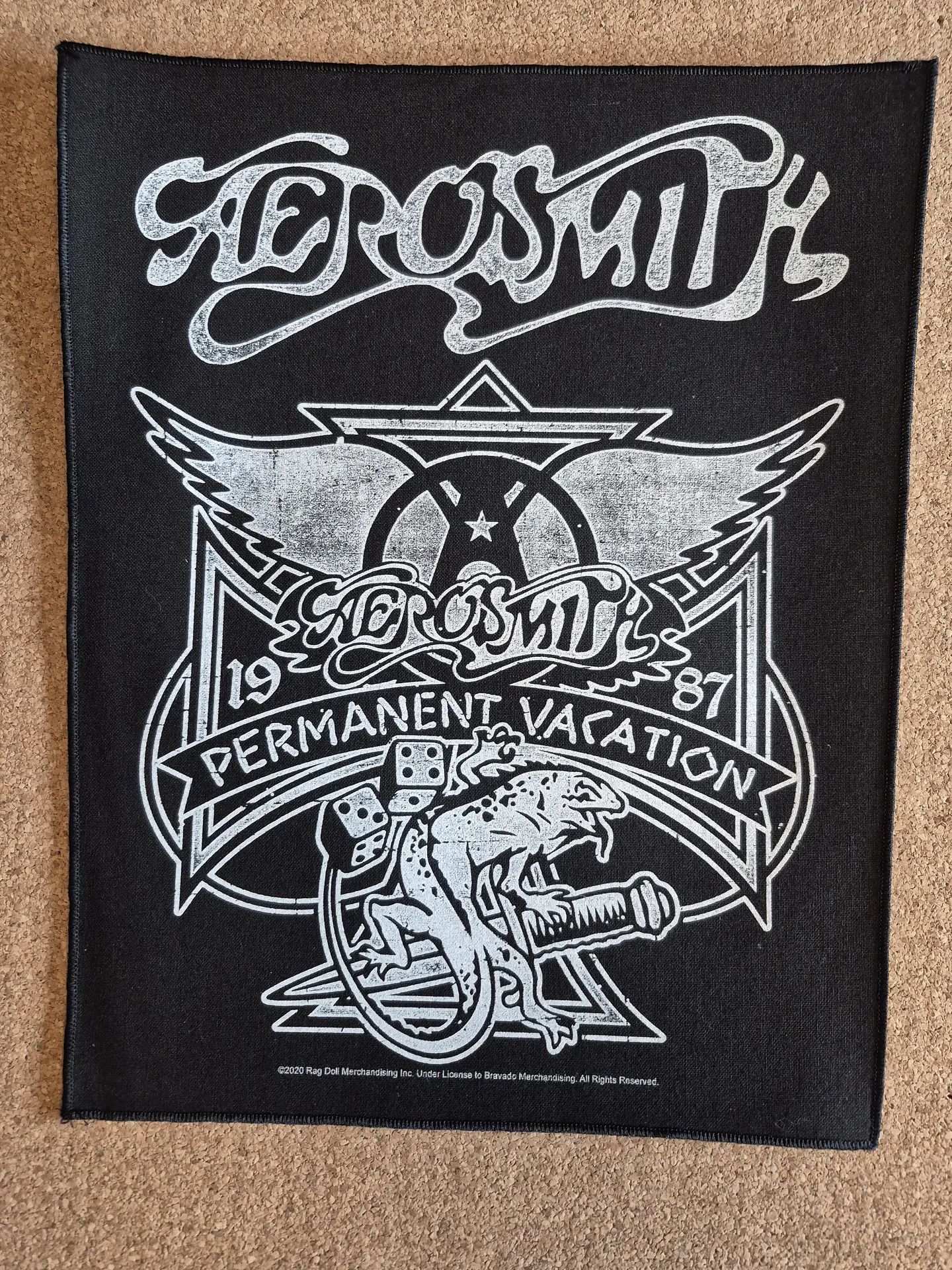 ​Aerosmith Backpatch – Permanent Vacation 1