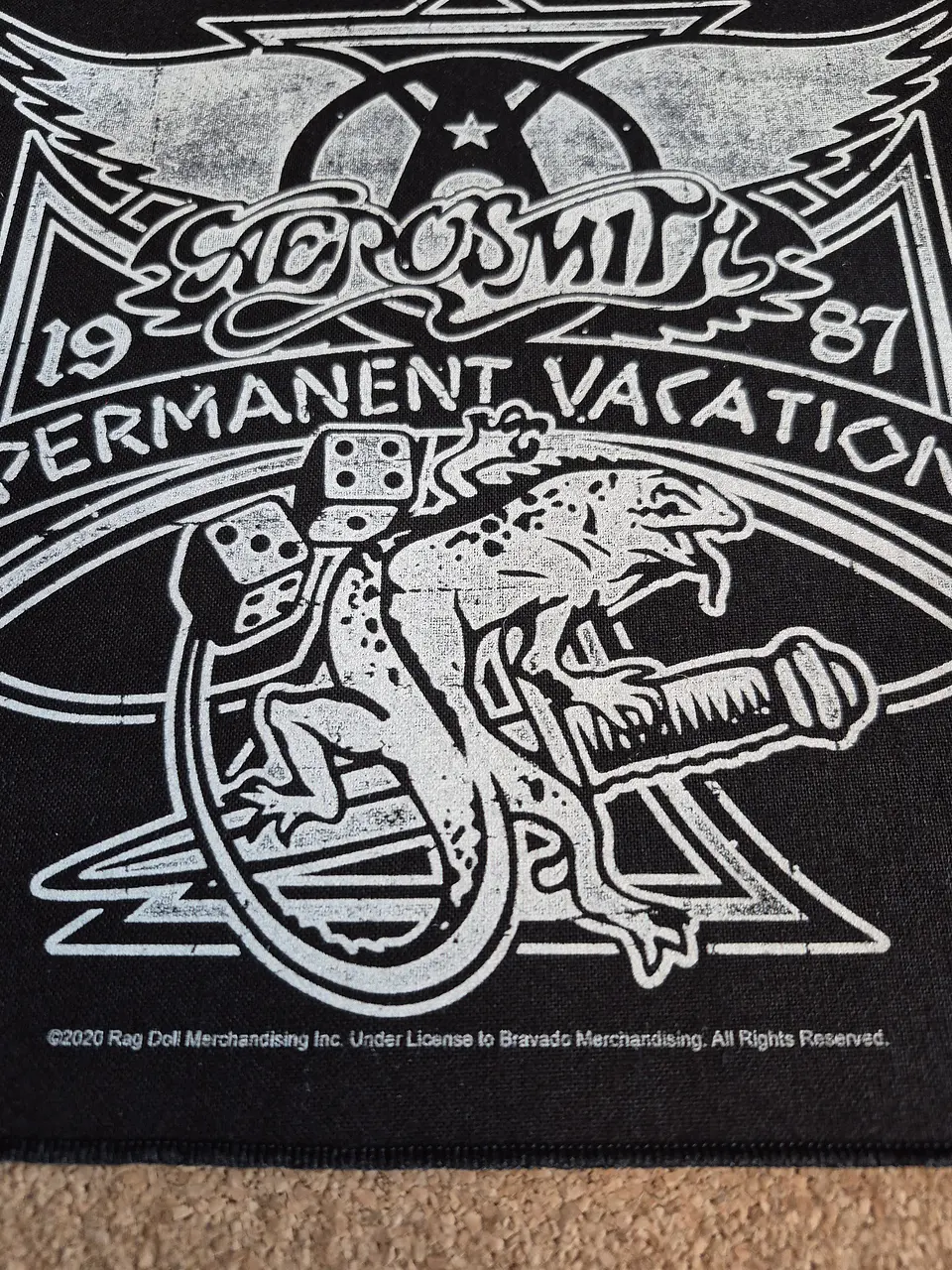 ​Aerosmith Backpatch – Permanent Vacation 2