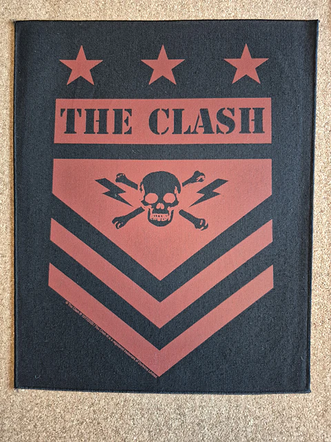 The Clash Backpatch – Military Shield