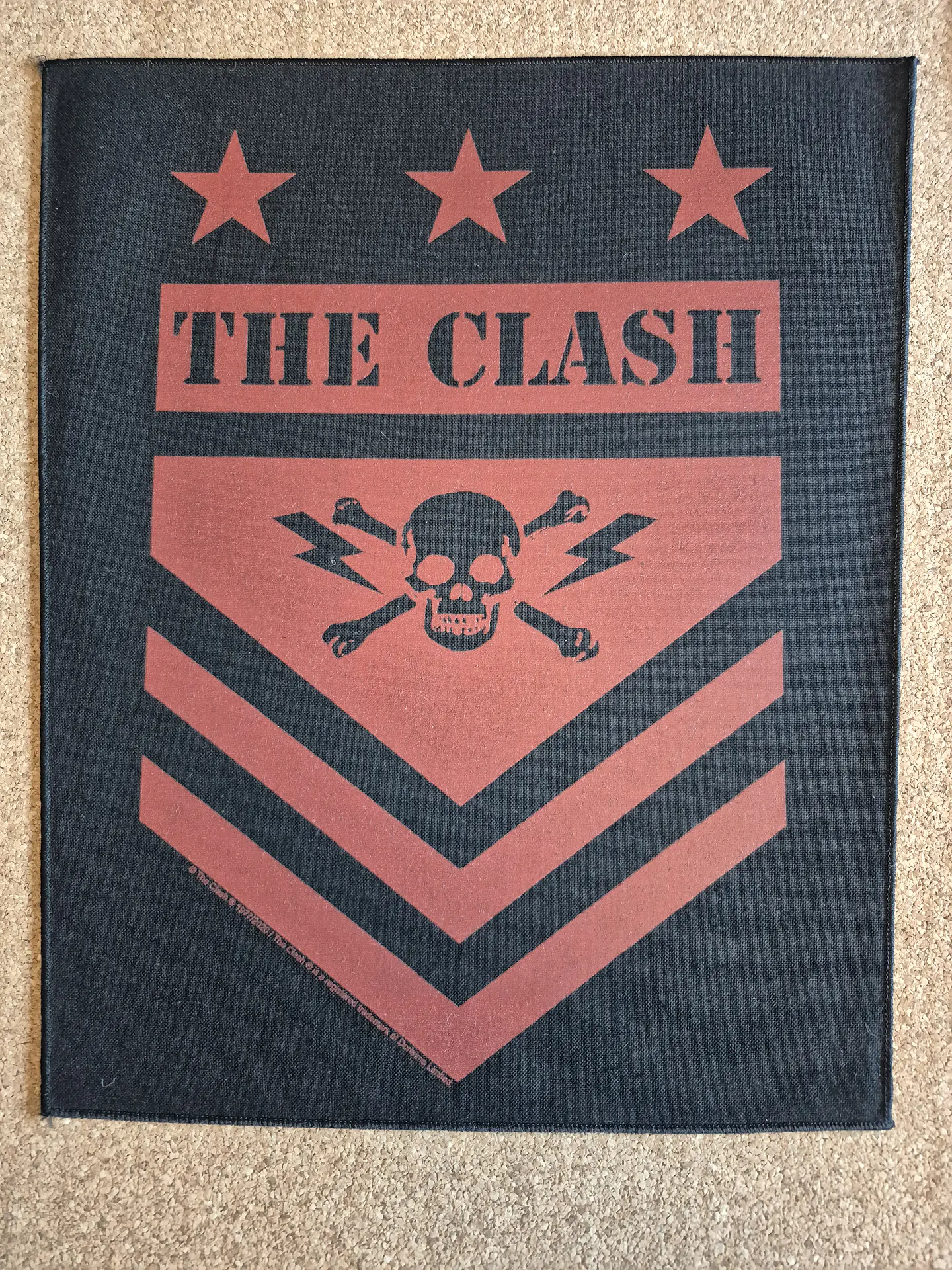 The Clash Backpatch – Military Shield 1