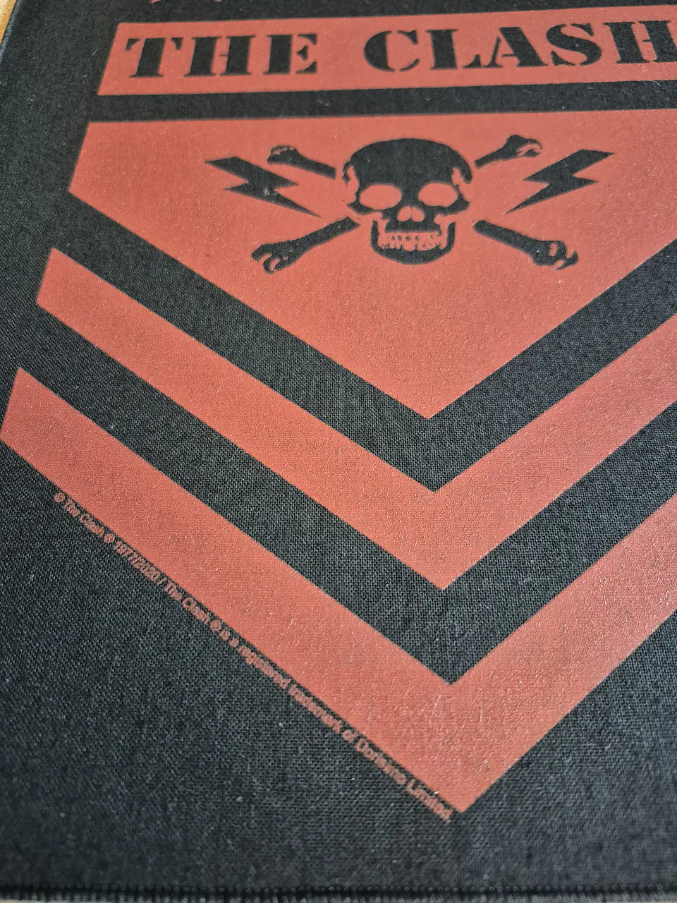 The Clash Backpatch – Military Shield 2