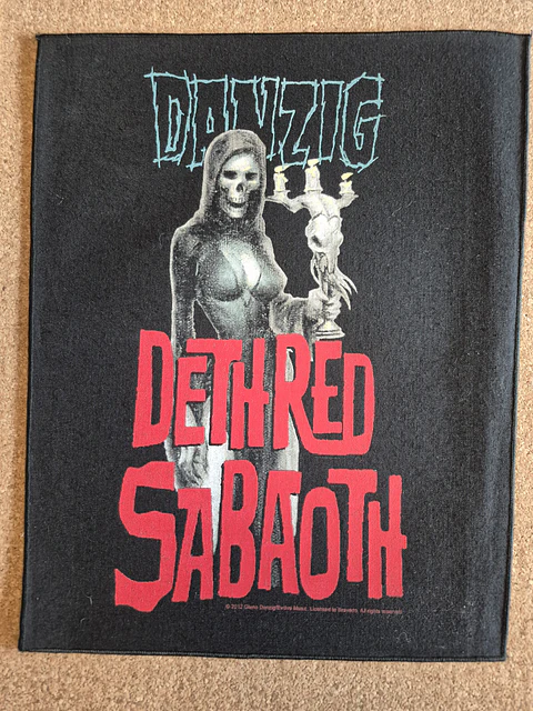 Danzig Backpatch – Candelabra 2012