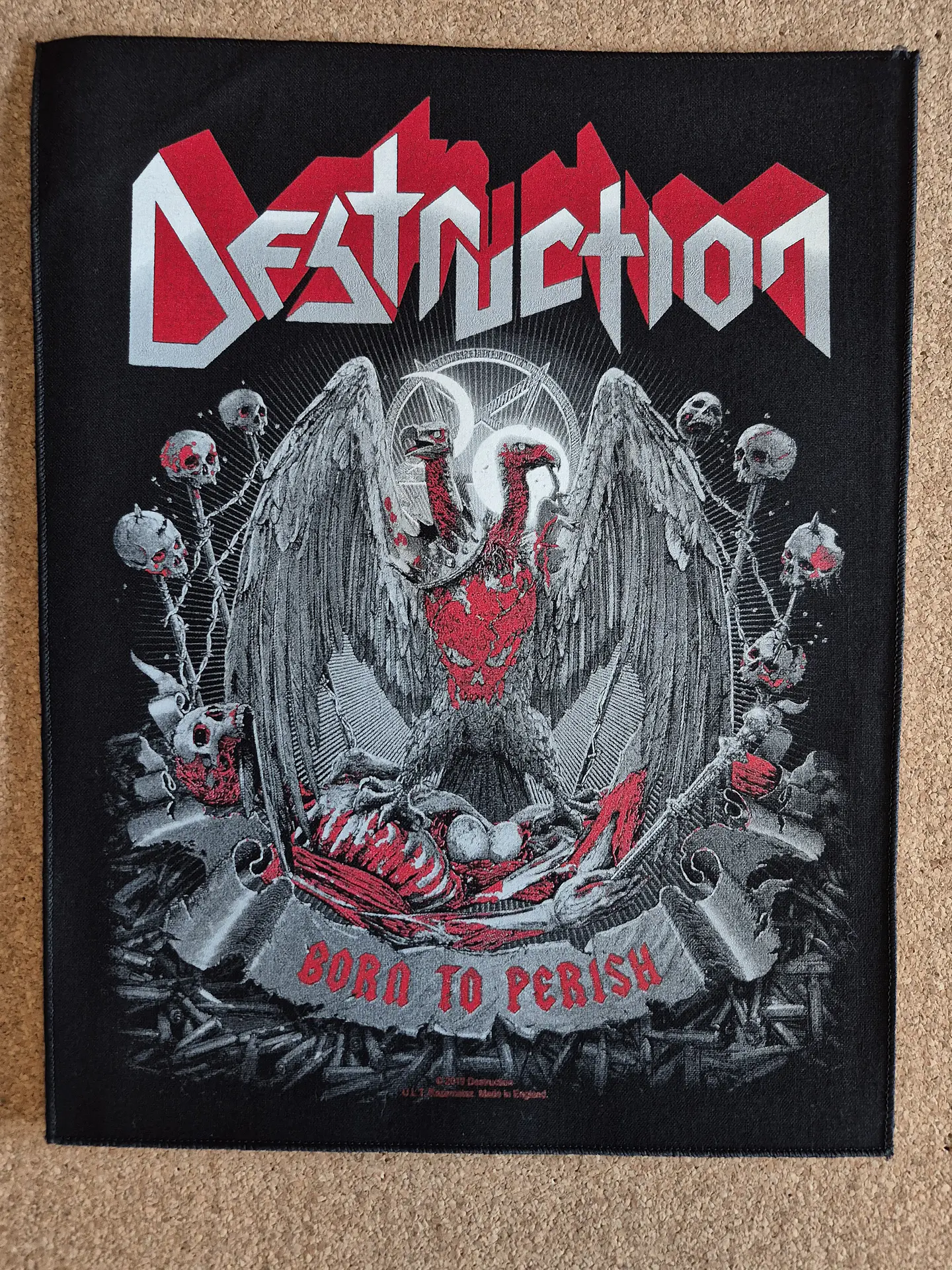 Destruction Backpatch – Born to Perish 1