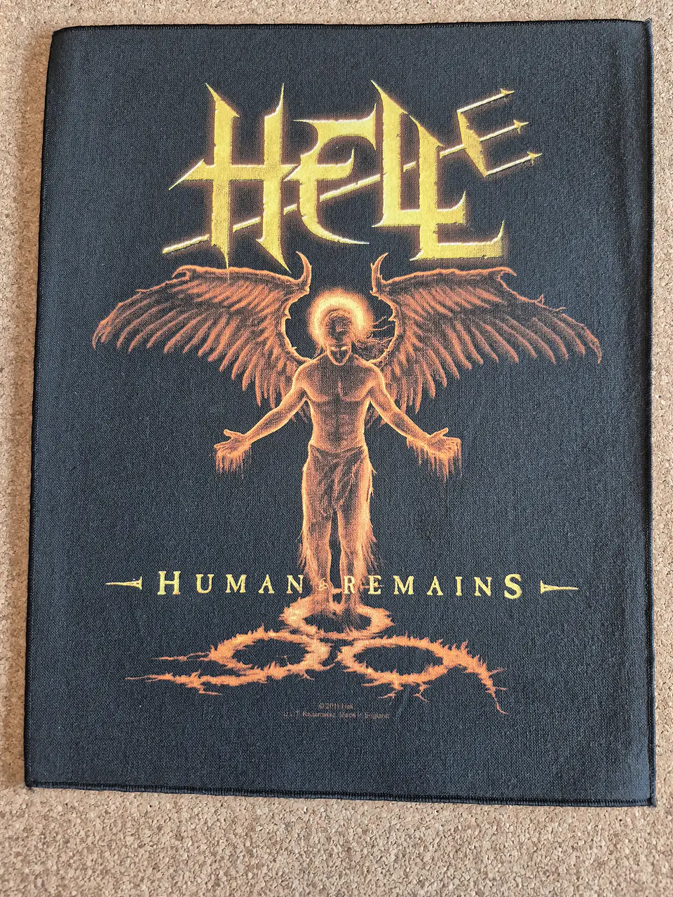 Hell Backpatch – Human Remains 2011 1