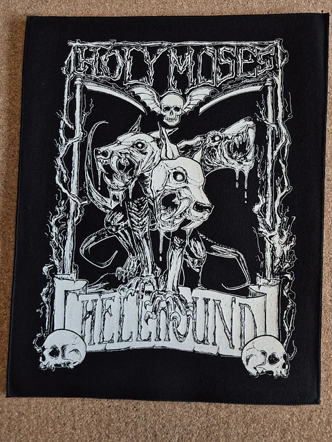 Holy Moses Backpatch – Hellhound