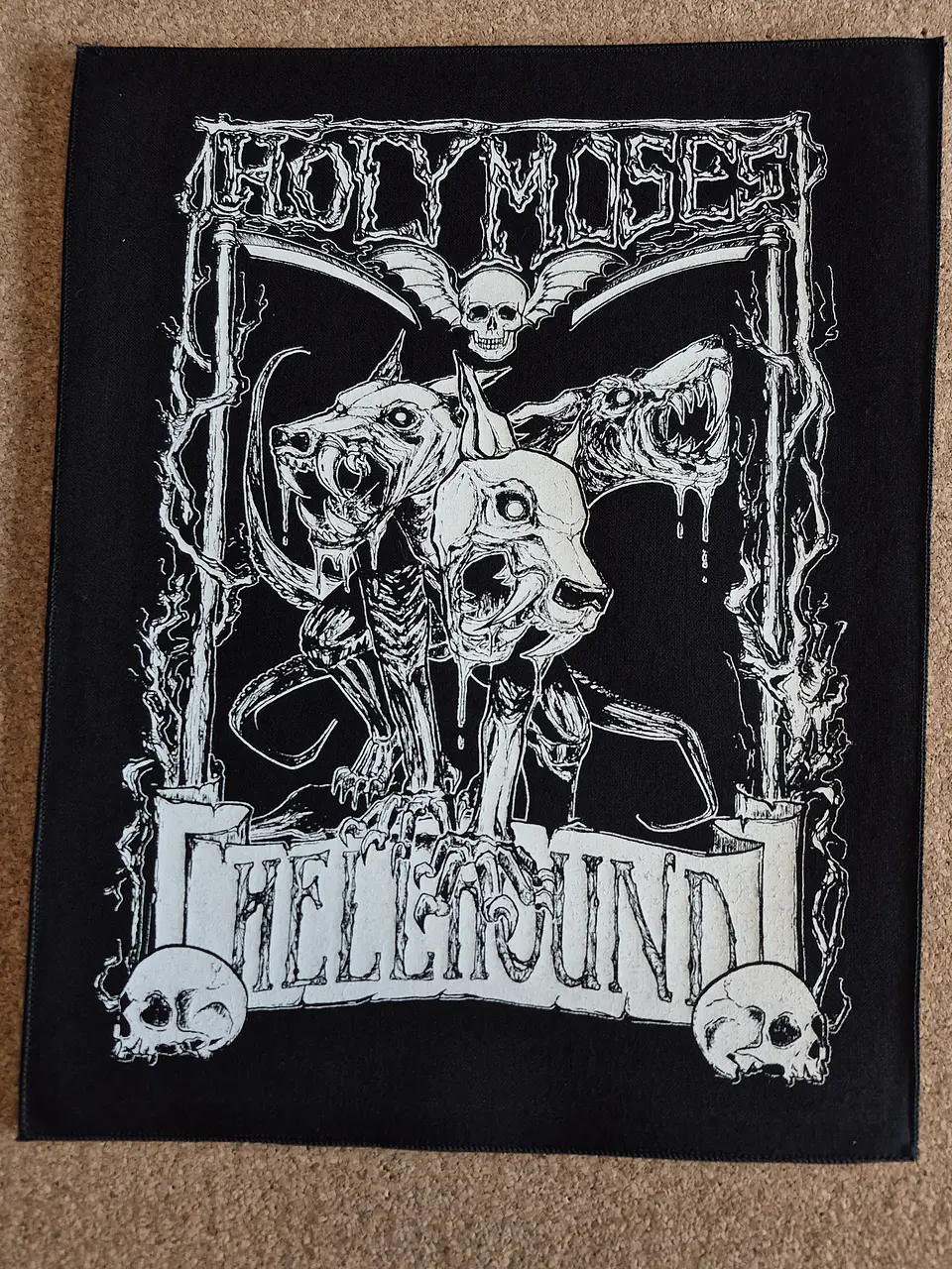 Holy Moses Backpatch – Hellhound 1