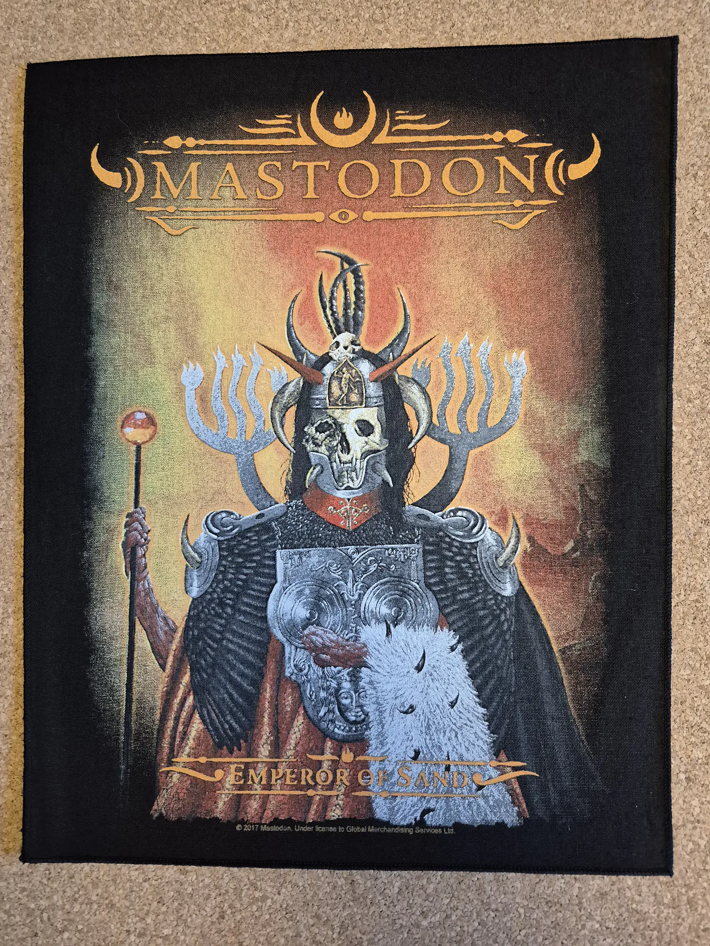 Mastodon Backpatch – Emperor of Sand 1